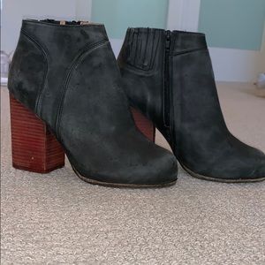 Jeffery Campbell black booties